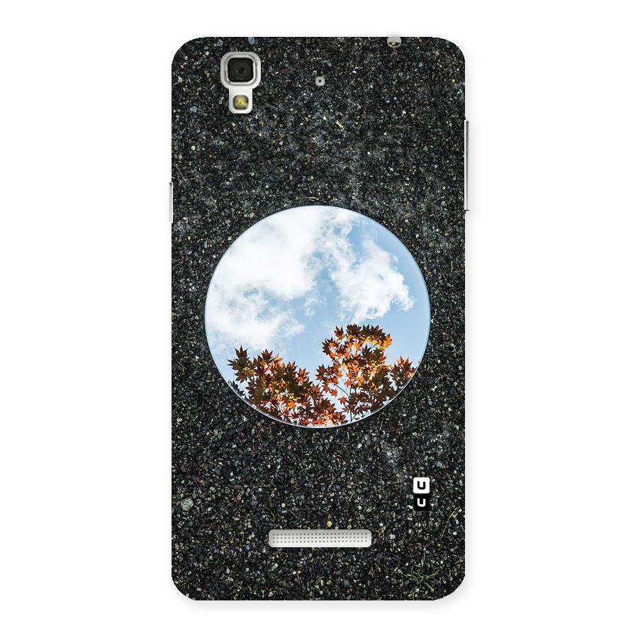Beautiful Sky Leaves Back Case for Yu Yureka
