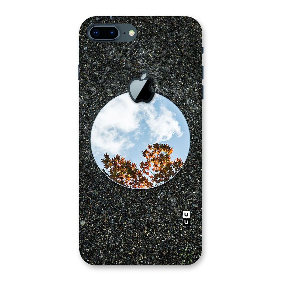 Beautiful Sky Leaves Back Case for iPhone 7 Plus Apple Cut