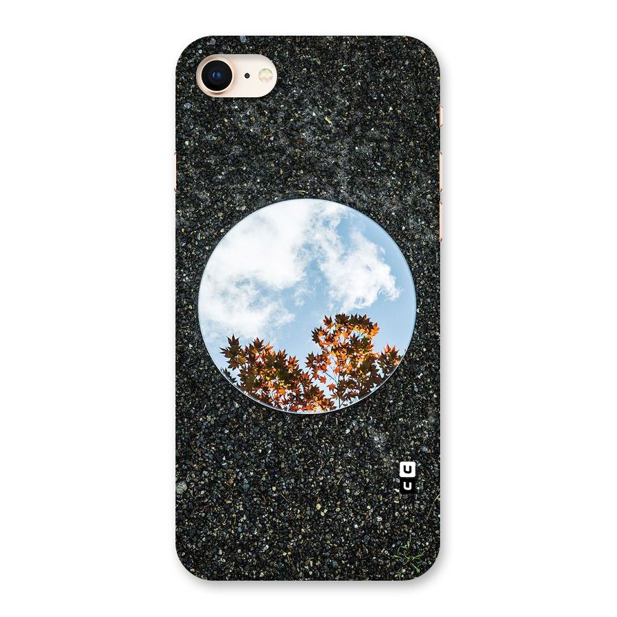 Beautiful Sky Leaves Back Case for iPhone 8