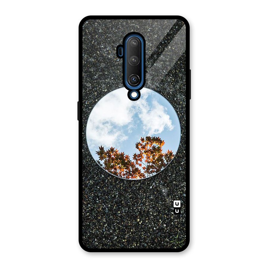 Beautiful Sky Leaves Glass Back Case for OnePlus 7T Pro