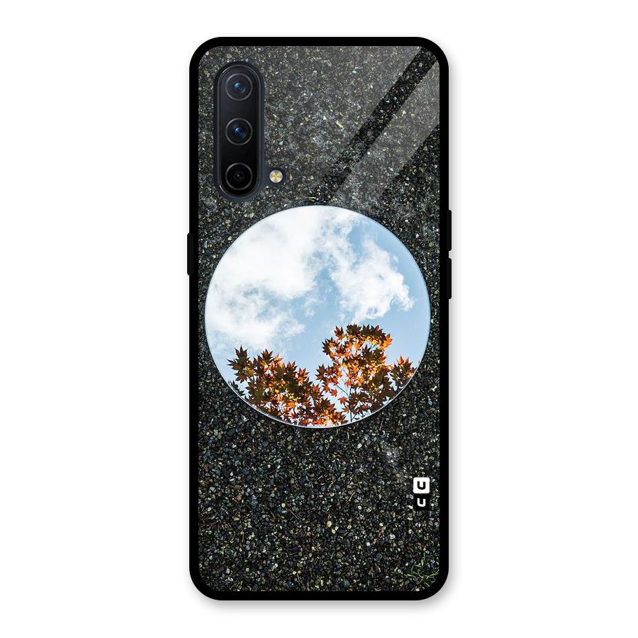 Beautiful Sky Leaves Glass Back Case for OnePlus Nord CE 5G