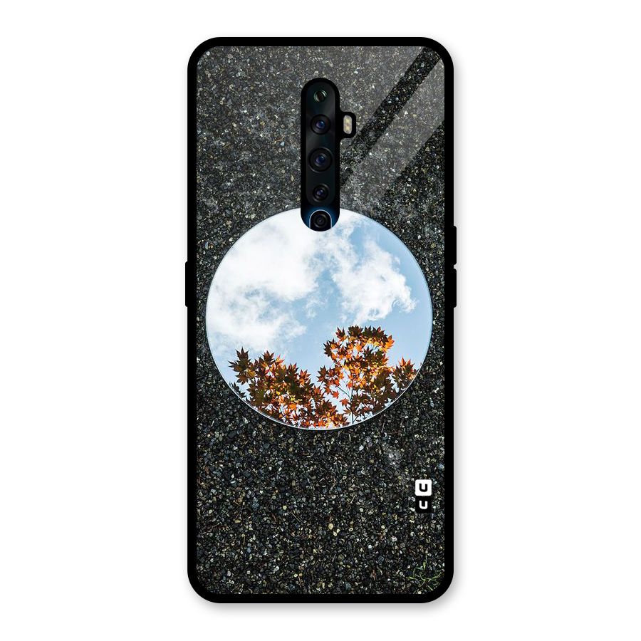 Beautiful Sky Leaves Glass Back Case for Oppo Reno2 Z