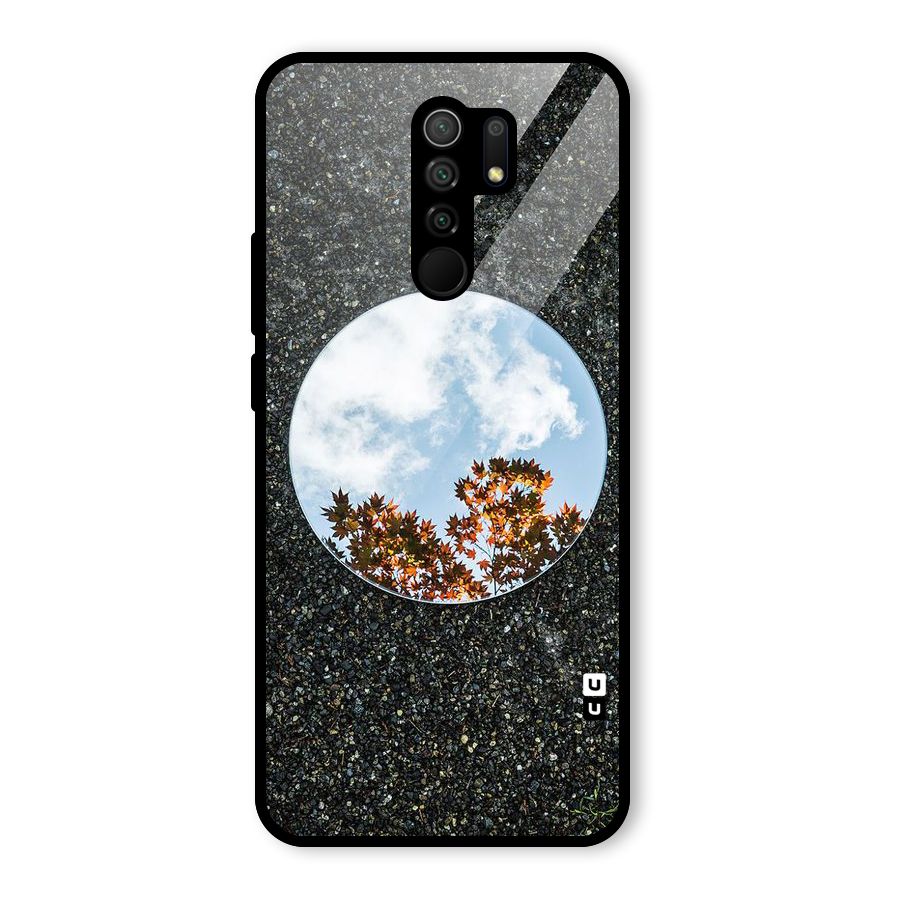 Beautiful Sky Leaves Glass Back Case for Poco M2