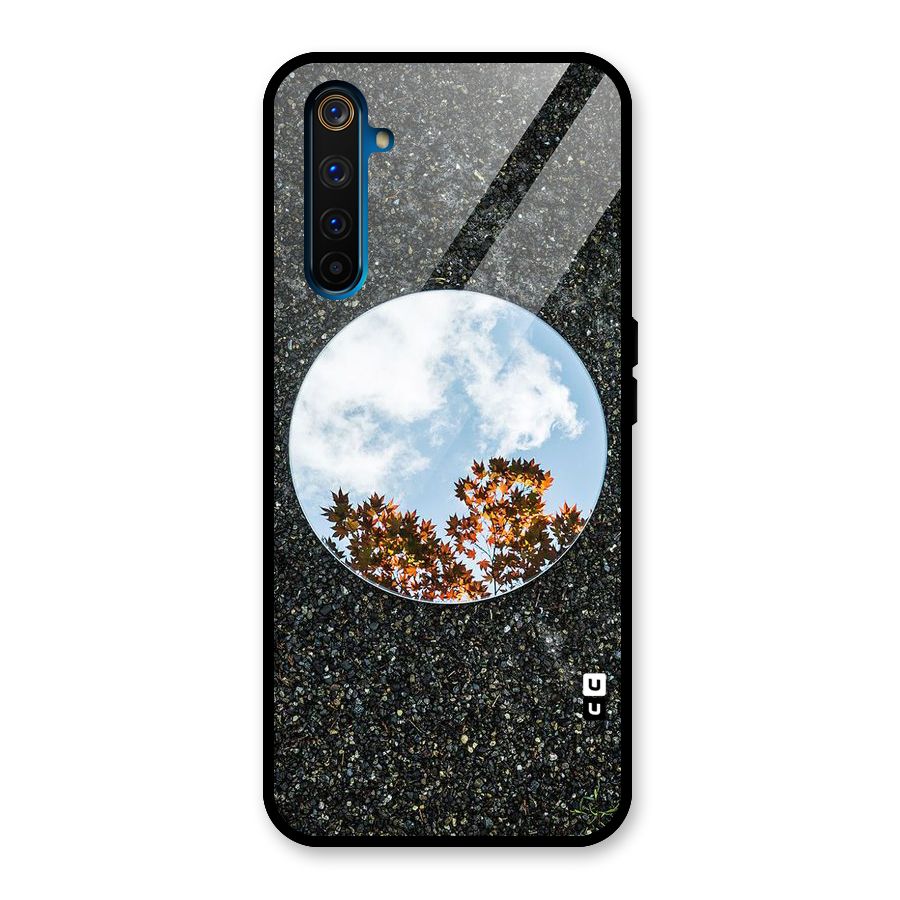 Beautiful Sky Leaves Glass Back Case for Realme 6 Pro