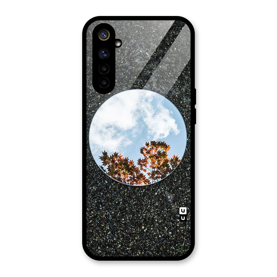 Beautiful Sky Leaves Glass Back Case for Realme 6i