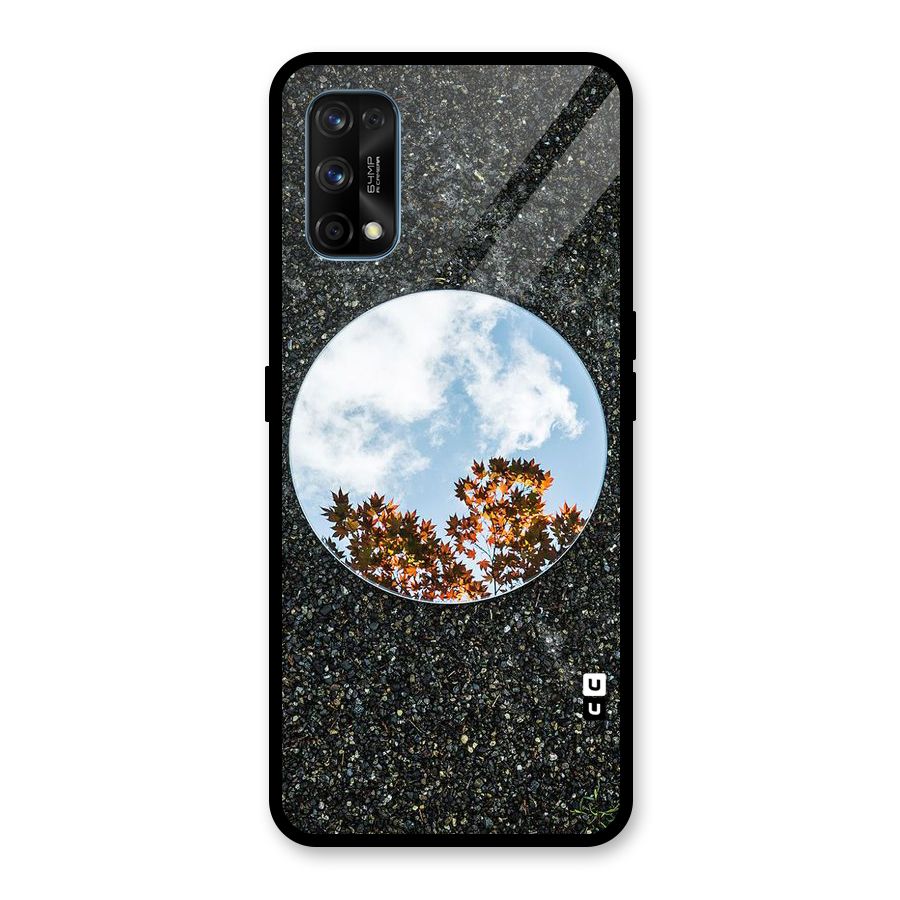 Beautiful Sky Leaves Glass Back Case for Realme 7 Pro