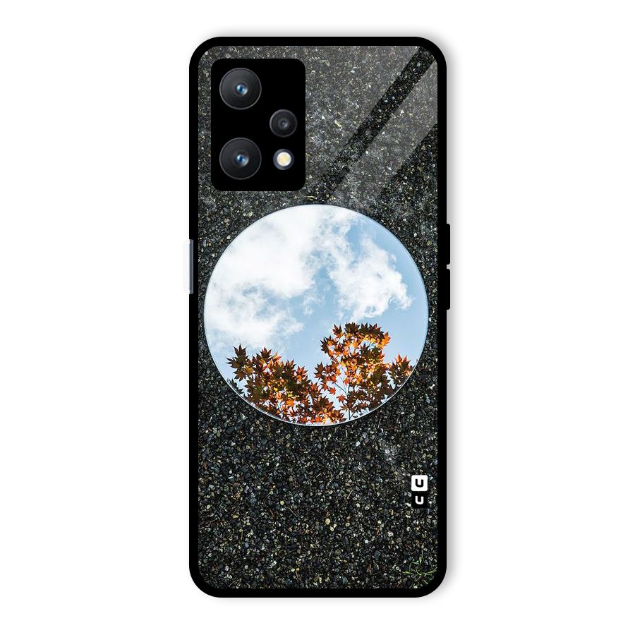 Beautiful Sky Leaves Glass Back Case for Realme 9 Pro 5G