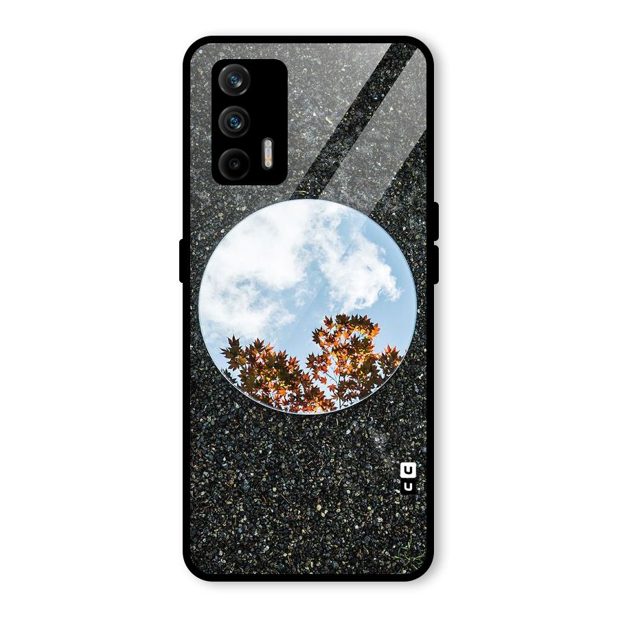 Beautiful Sky Leaves Glass Back Case for Realme GT 5G