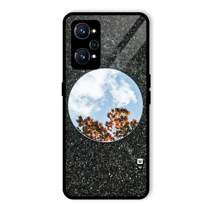 Beautiful Sky Leaves Glass Back Case for Realme GT Neo2