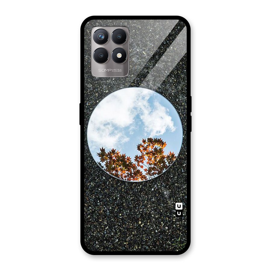 Beautiful Sky Leaves Glass Back Case for Realme Narzo 50