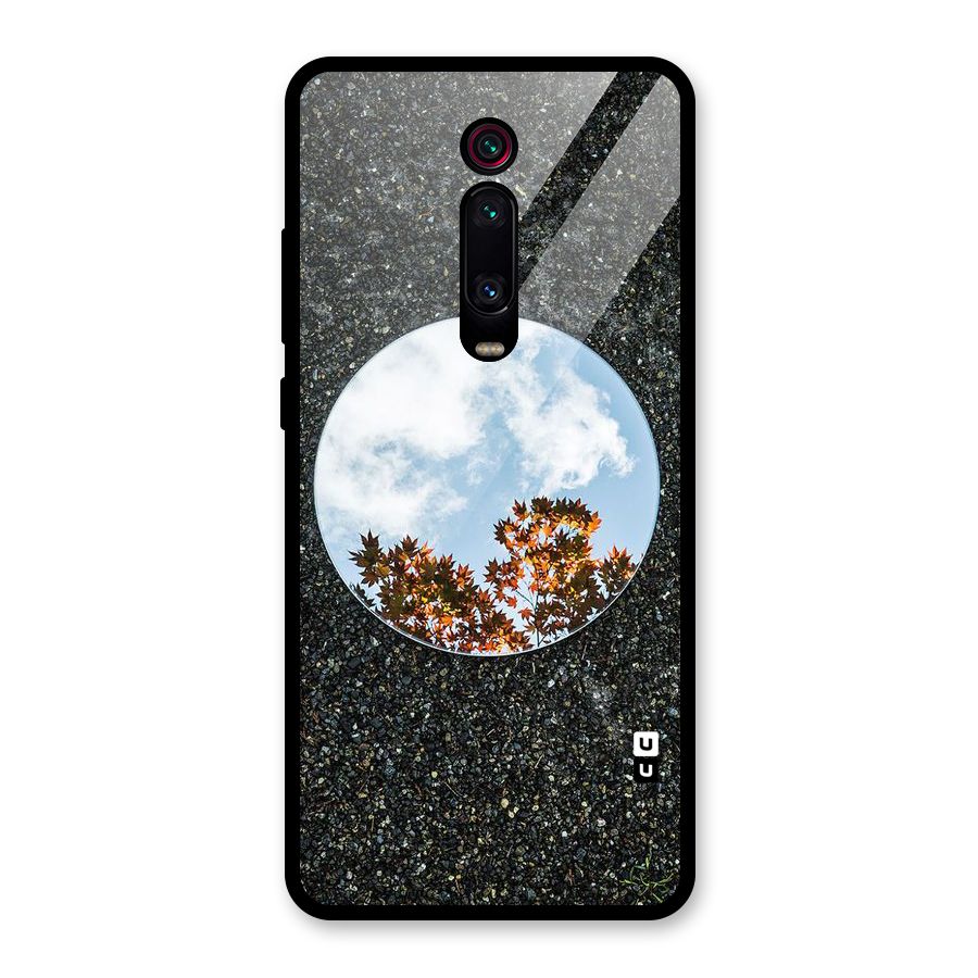 Beautiful Sky Leaves Glass Back Case for Redmi K20 Pro