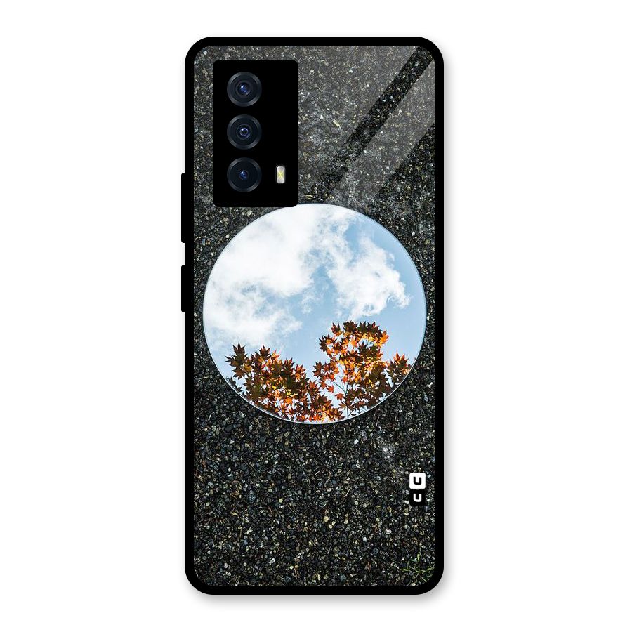 Beautiful Sky Leaves Glass Back Case for Vivo iQOO Z5
