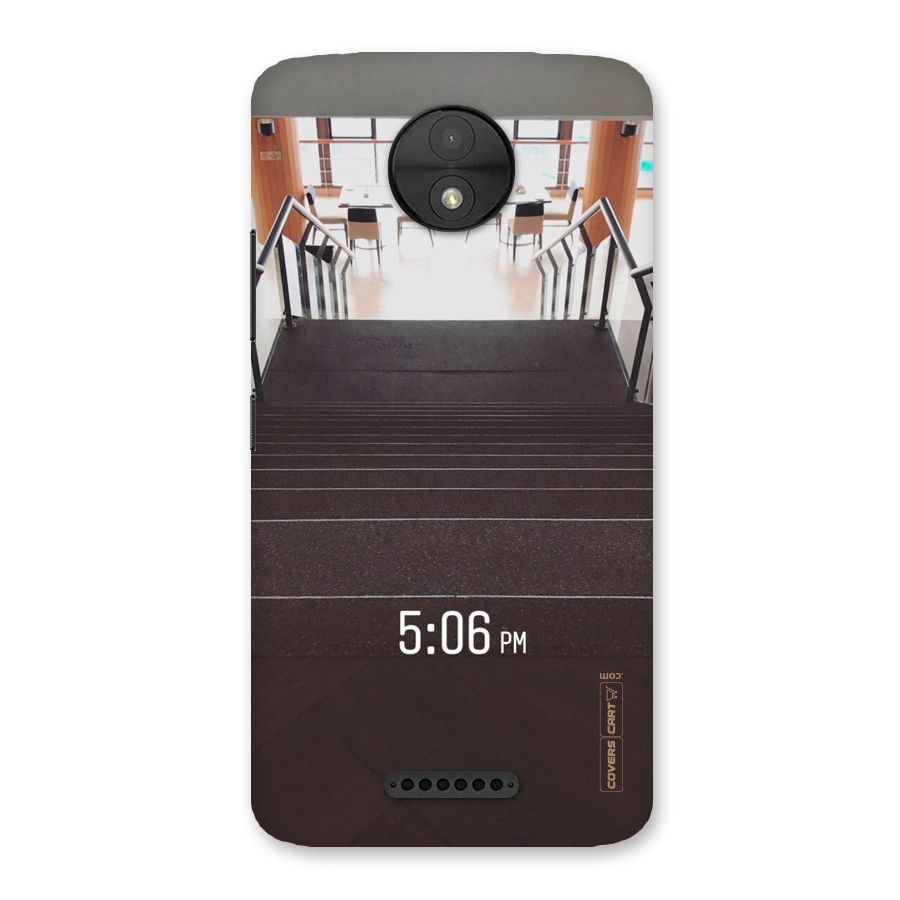 Beautiful Staircase Back Case for Moto C