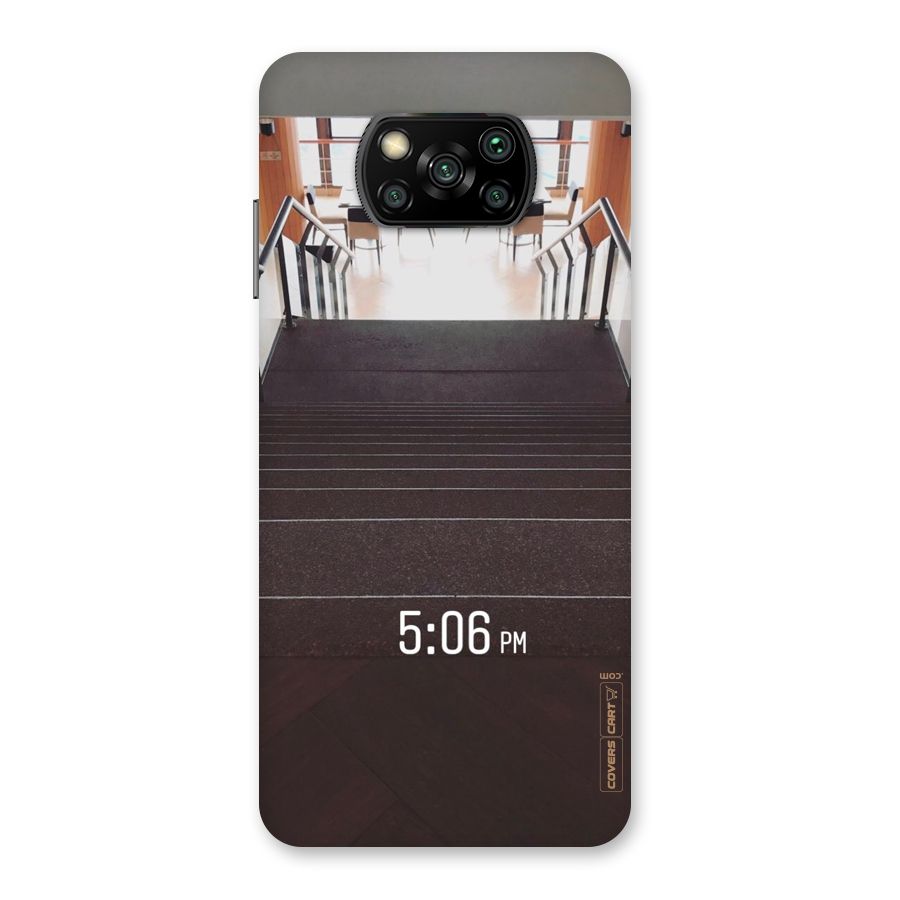 Beautiful Staircase Back Case for Poco X3