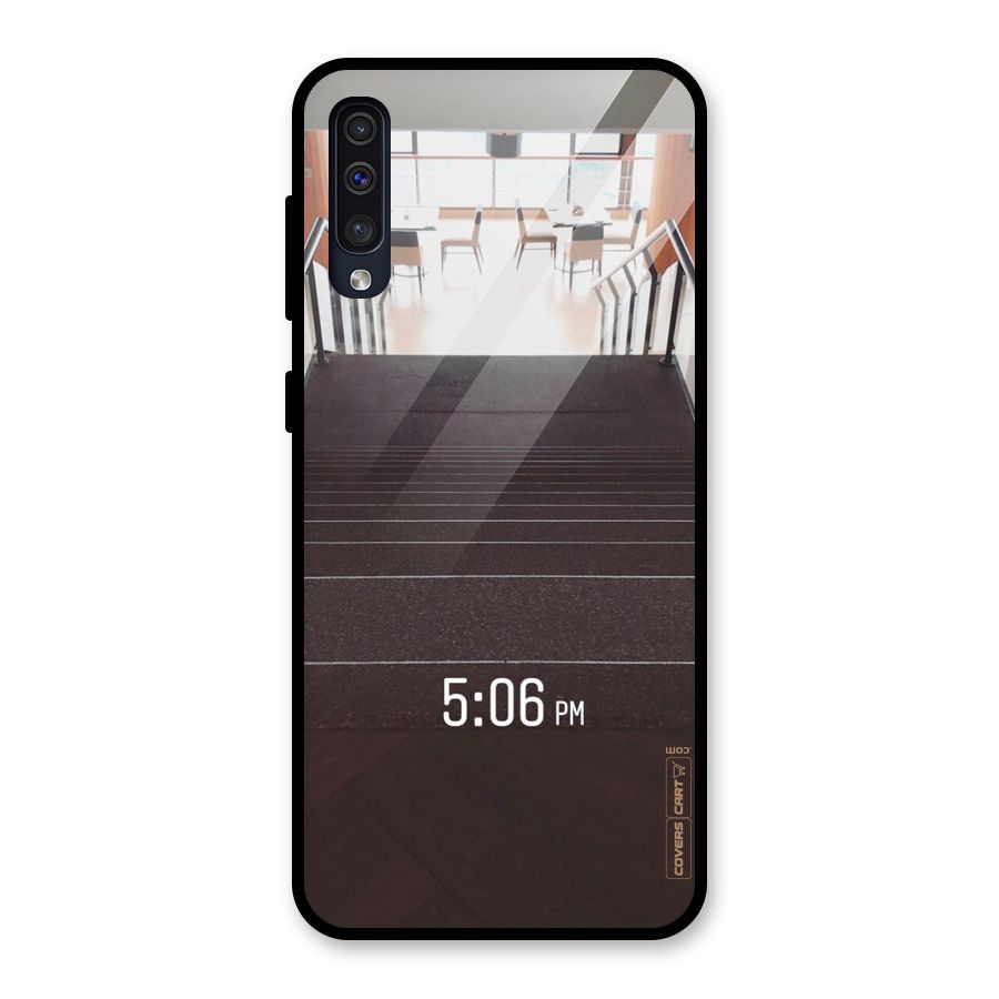 Beautiful Staircase Glass Back Case for Galaxy A50