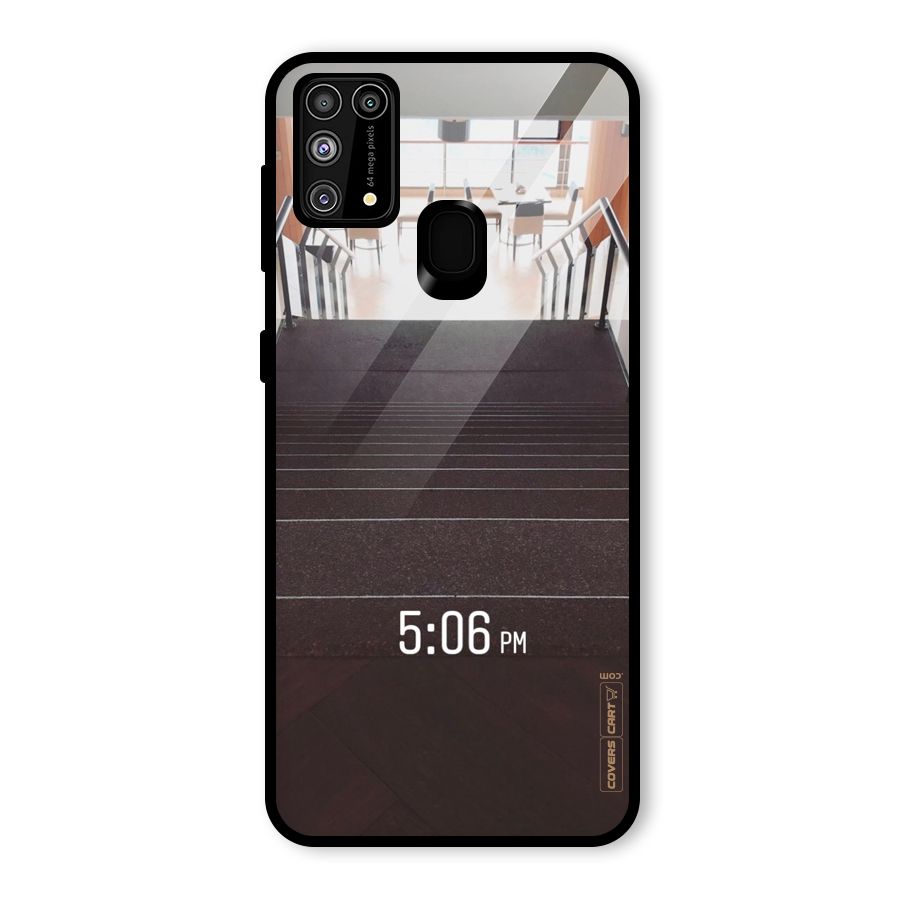 Beautiful Staircase Glass Back Case for Galaxy M31