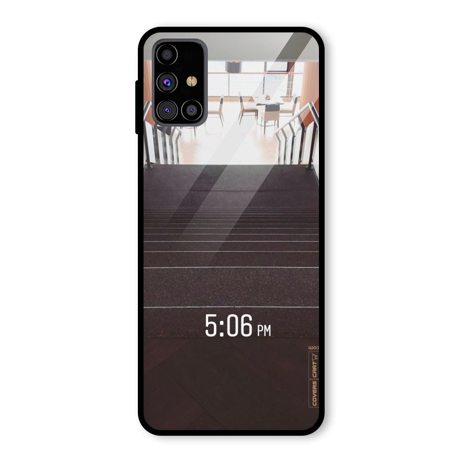 Beautiful Staircase Glass Back Case for Galaxy M31s