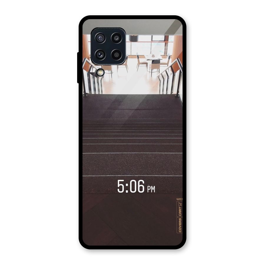 Beautiful Staircase Glass Back Case for Galaxy M32