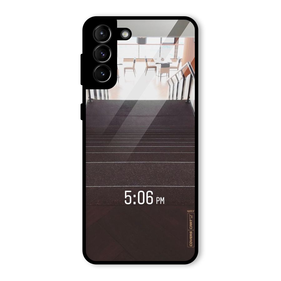 Beautiful Staircase Glass Back Case for Galaxy S21 Plus