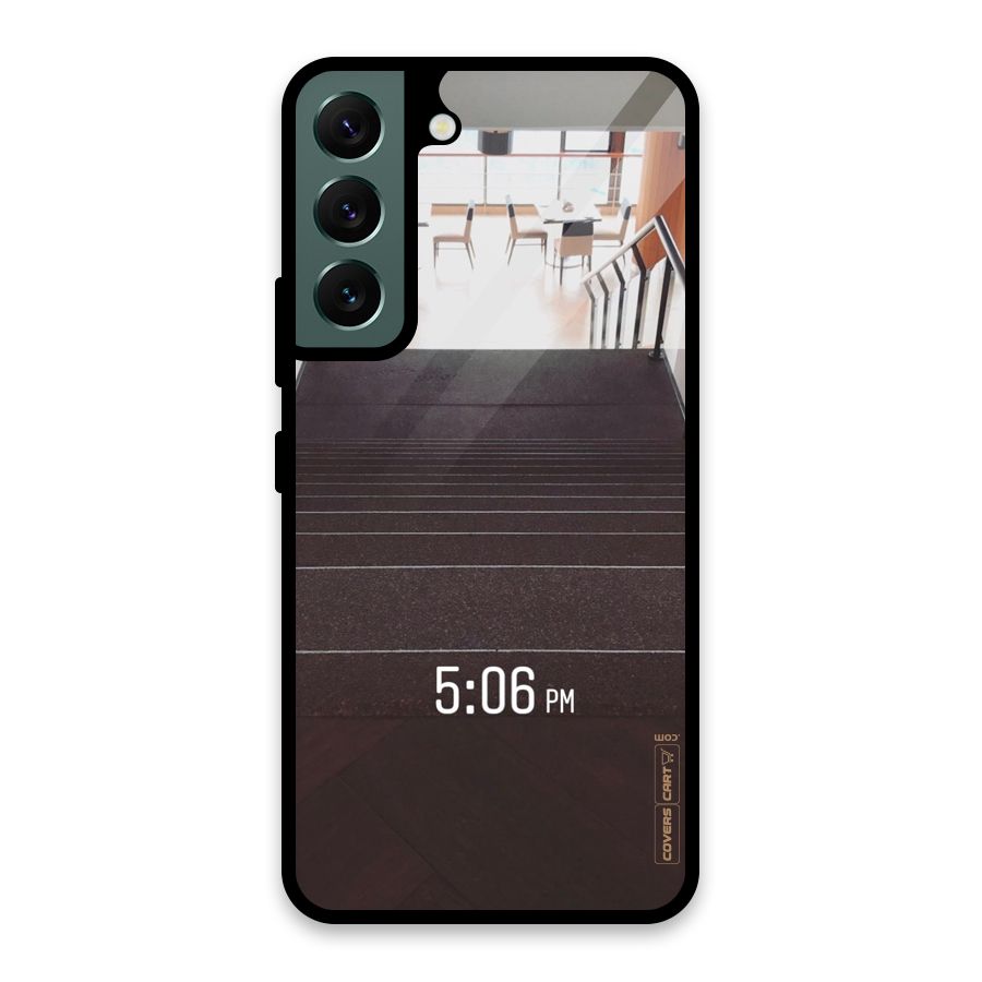 Beautiful Staircase Glass Back Case for Galaxy S22 5G