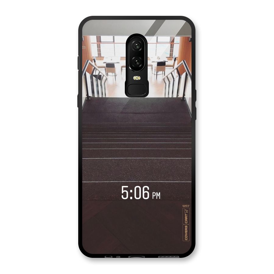 Beautiful Staircase Glass Back Case for OnePlus 6