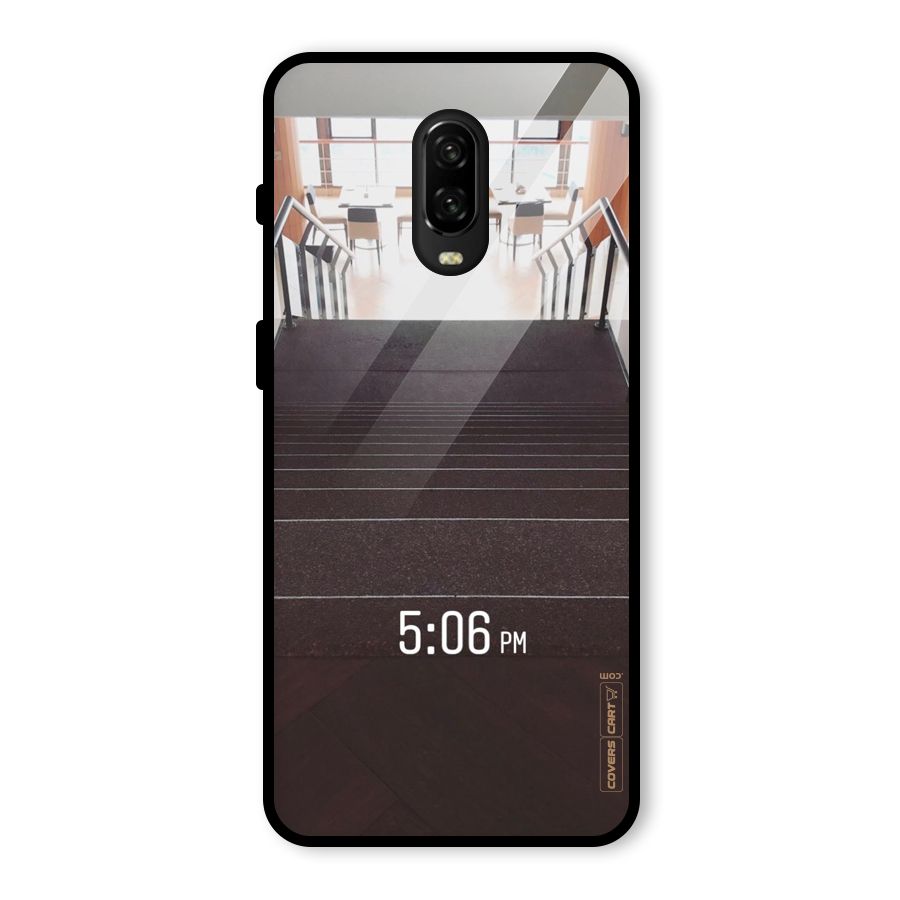 Beautiful Staircase Glass Back Case for OnePlus 6T