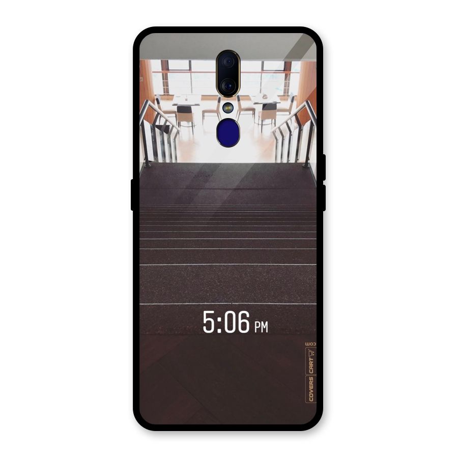 Beautiful Staircase Glass Back Case for Oppo F11