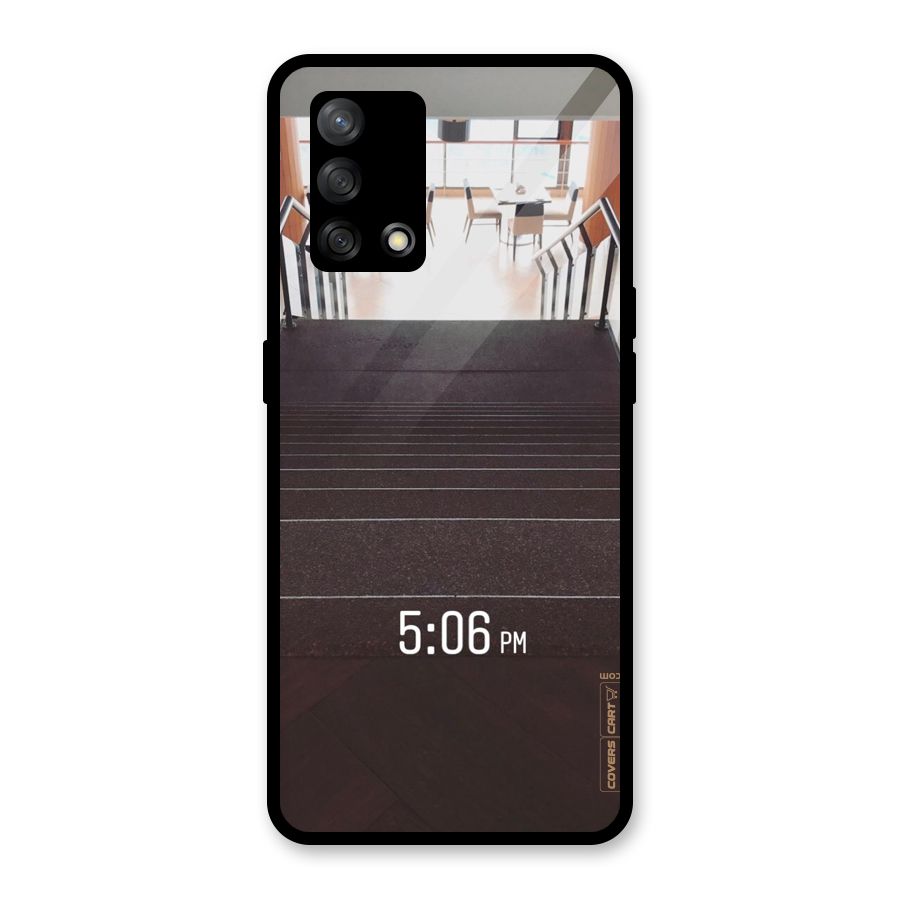 Beautiful Staircase Glass Back Case for Oppo F19