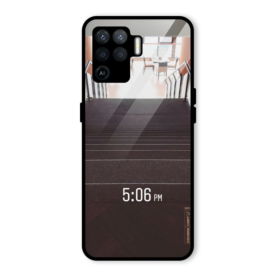 Beautiful Staircase Glass Back Case for Oppo F19 Pro