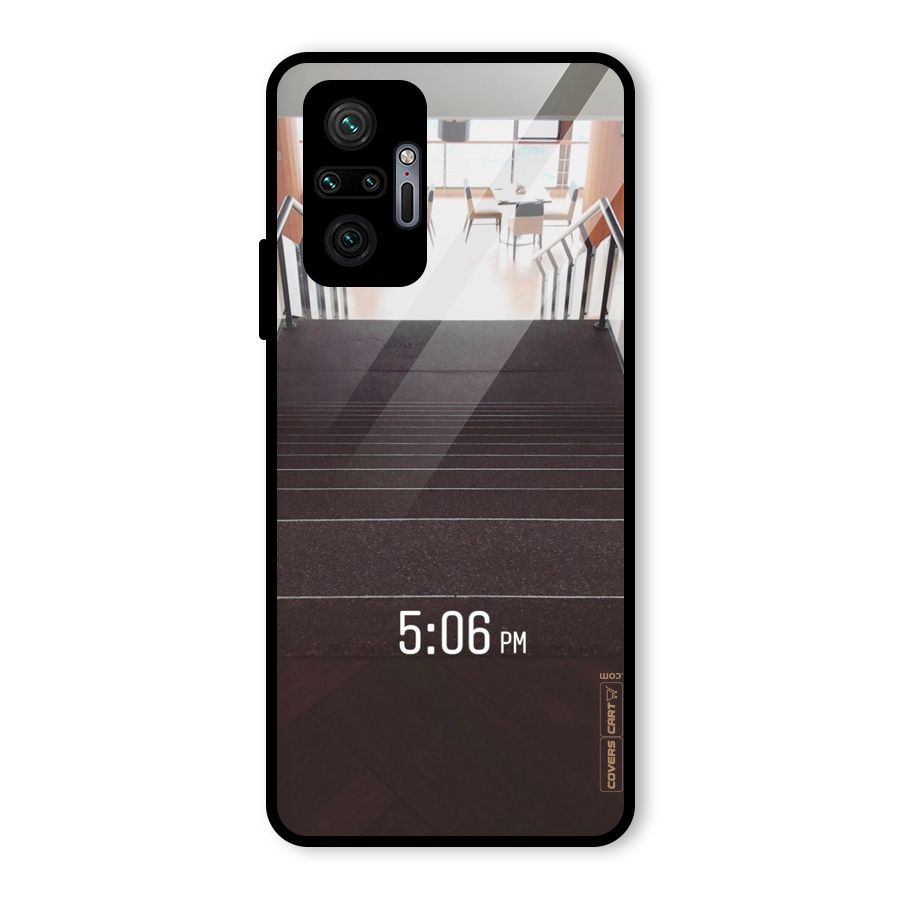 Beautiful Staircase Glass Back Case for Redmi Note 10 Pro