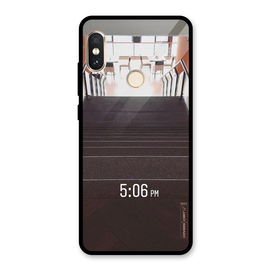 Beautiful Staircase Glass Back Case for Redmi Note 5 Pro