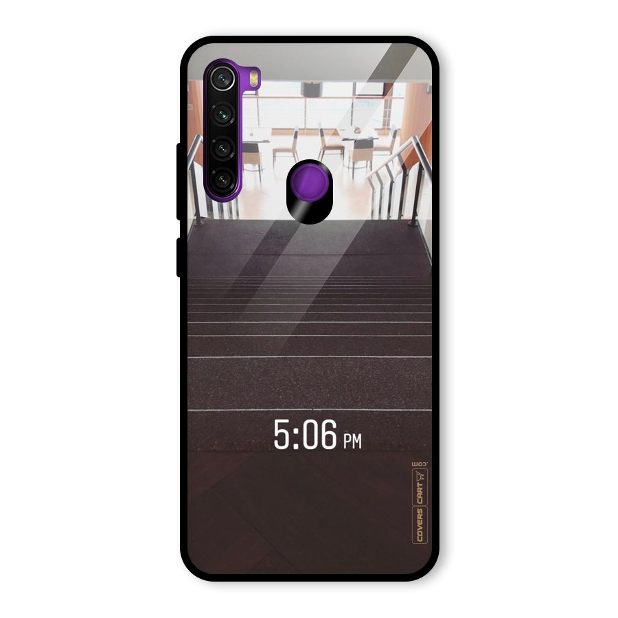 Beautiful Staircase Glass Back Case for Redmi Note 8