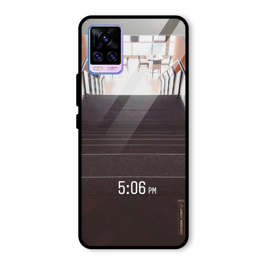 Beautiful Staircase Glass Back Case for Vivo V20 Pro