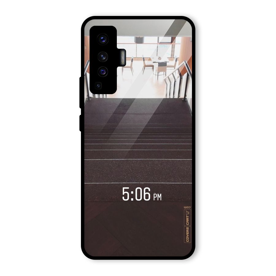Beautiful Staircase Glass Back Case for Vivo X50