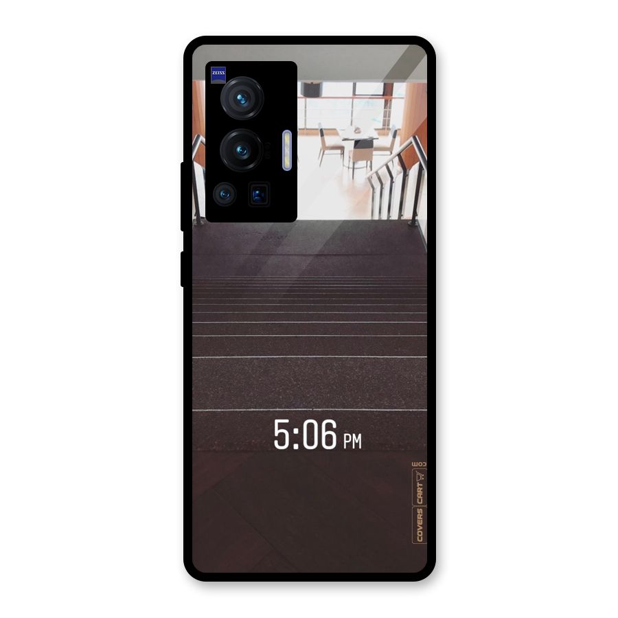 Beautiful Staircase Glass Back Case for Vivo X70 Pro