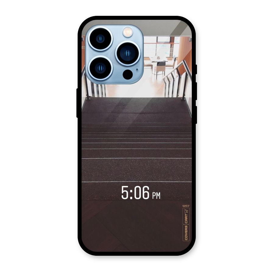 Beautiful Staircase Glass Back Case for iPhone 13 Pro