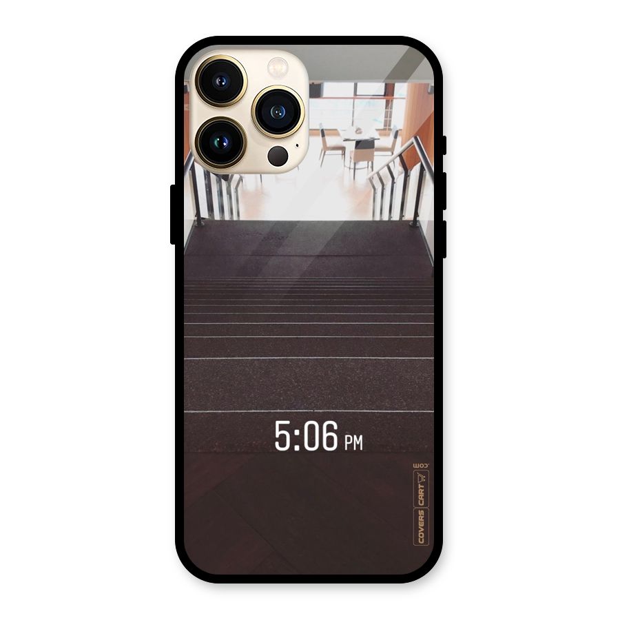 Beautiful Staircase Glass Back Case for iPhone 13 Pro Max