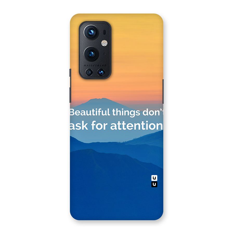 Beautiful Things Quote Back Case for OnePlus 9 Pro
