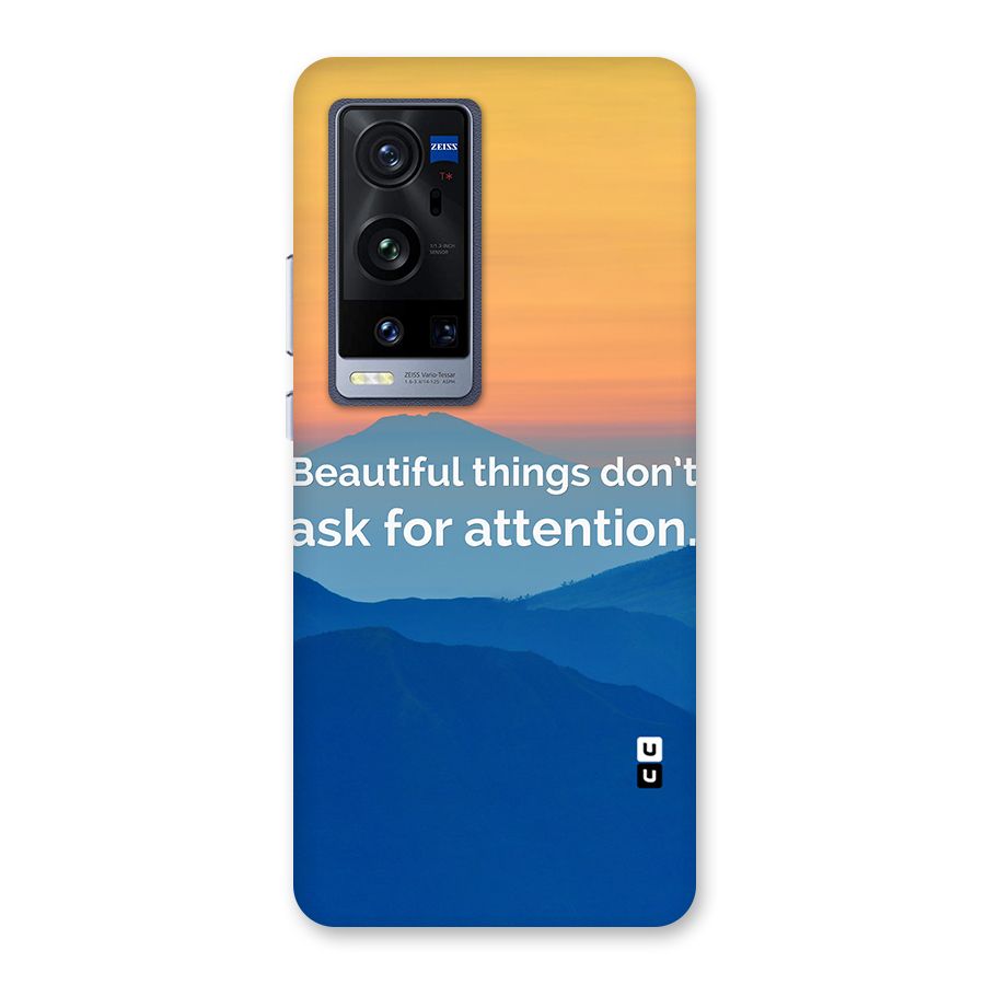 Beautiful Things Quote Back Case for Vivo X60 Pro Plus