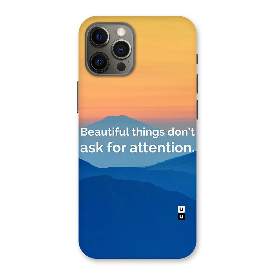 Beautiful Things Quote Back Case for iPhone 12 Pro Max
