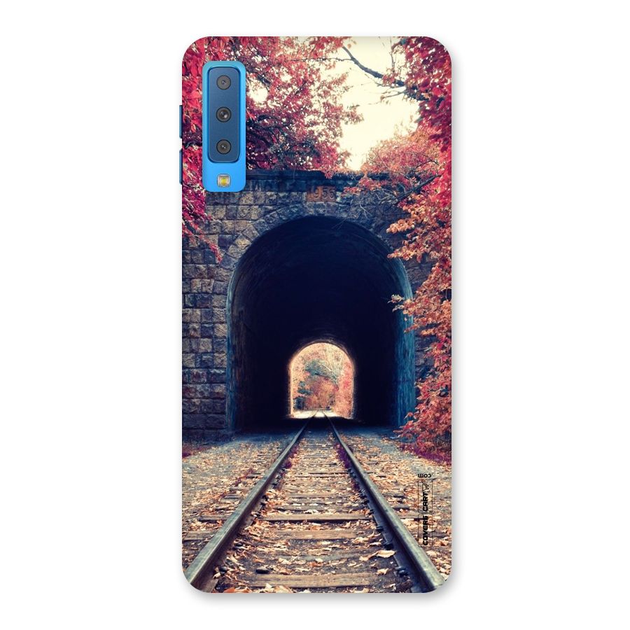 Beautiful Track Back Case for Galaxy A7 (2018)