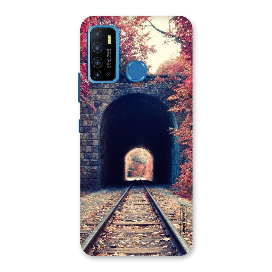 Beautiful Track Back Case for Infinix Hot 9