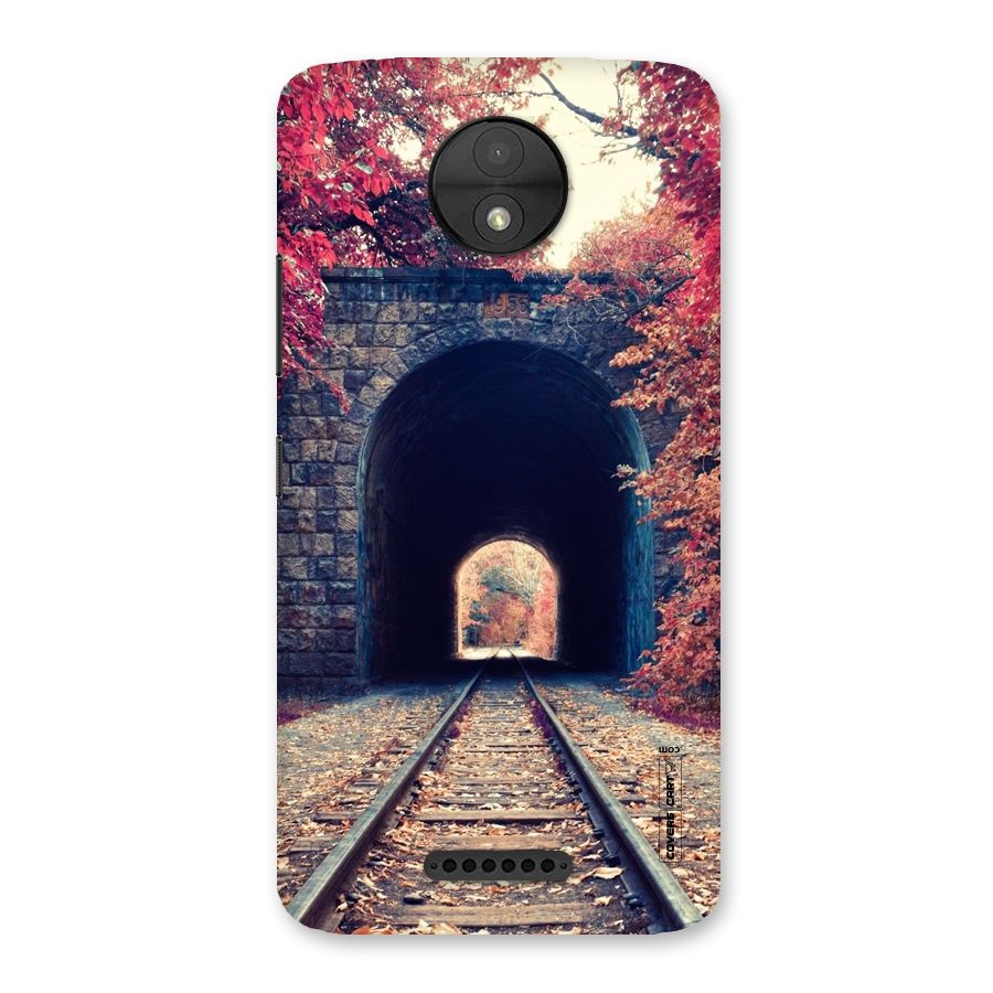 Beautiful Track Back Case for Moto C