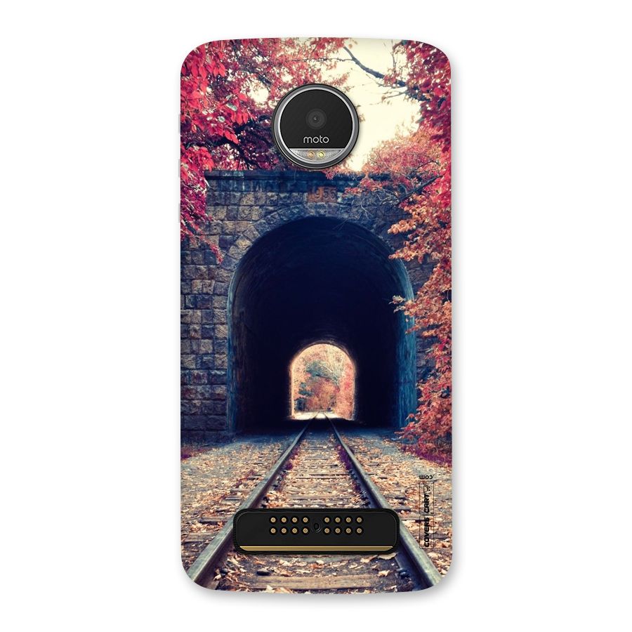 Beautiful Track Back Case for Moto Z Play