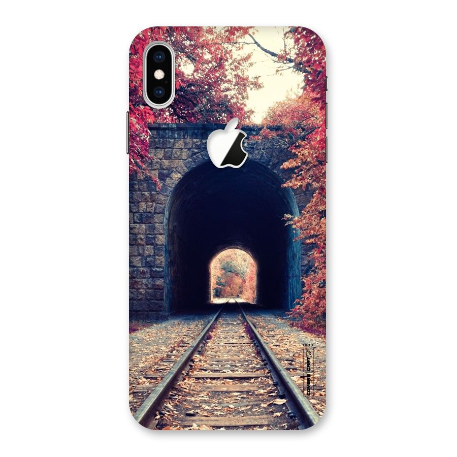 Beautiful Track Back Case for iPhone XS Max Apple Cut