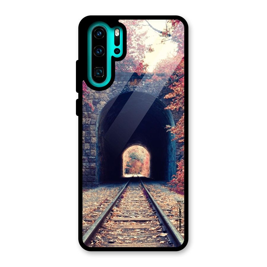 Beautiful Track Glass Back Case for Huawei P30 Pro