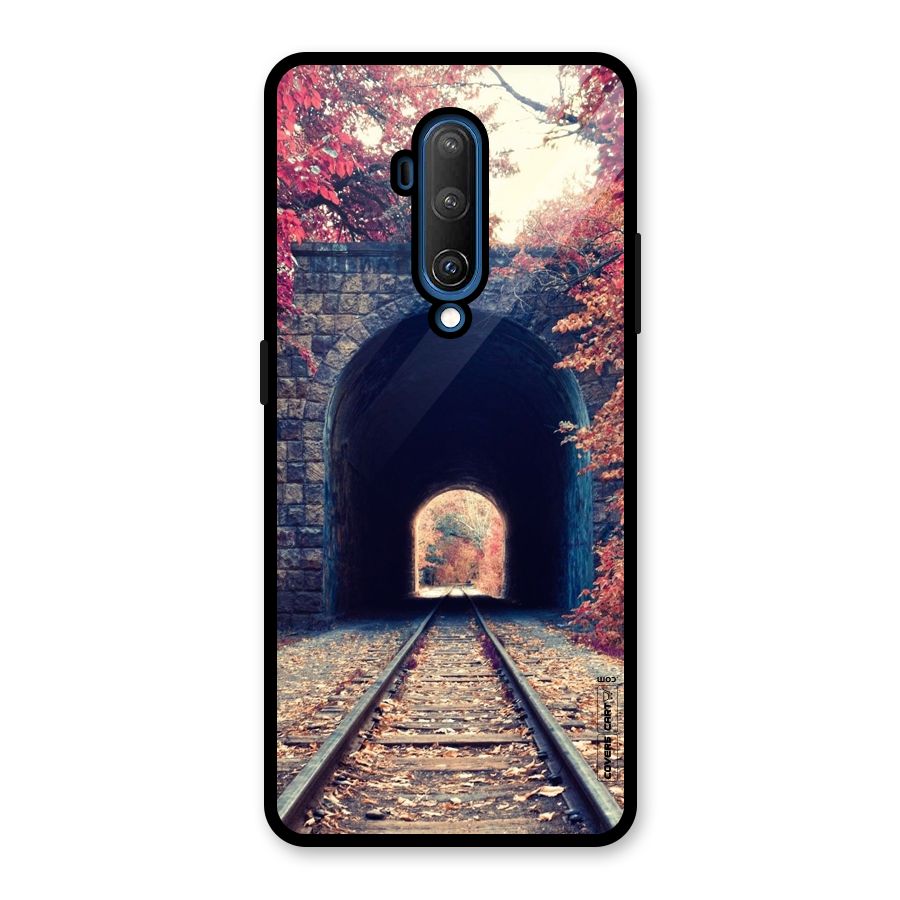 Beautiful Track Glass Back Case for OnePlus 7T Pro