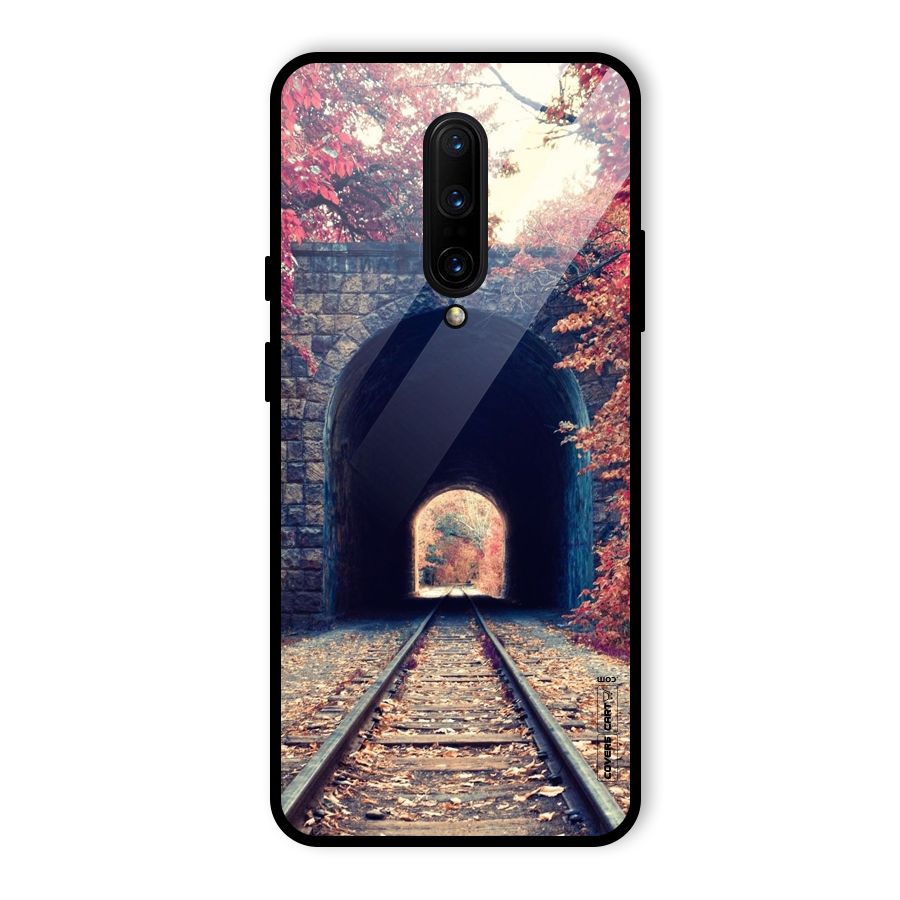 Beautiful Track Glass Back Case for OnePlus 7 Pro