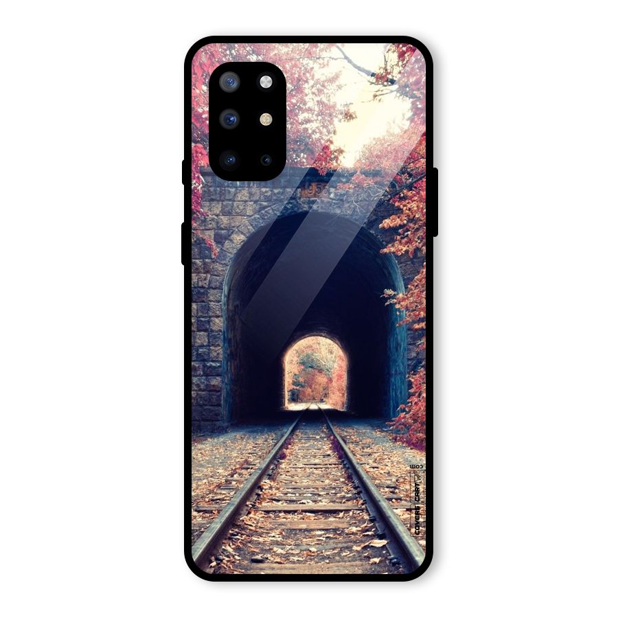 Beautiful Track Glass Back Case for OnePlus 8T