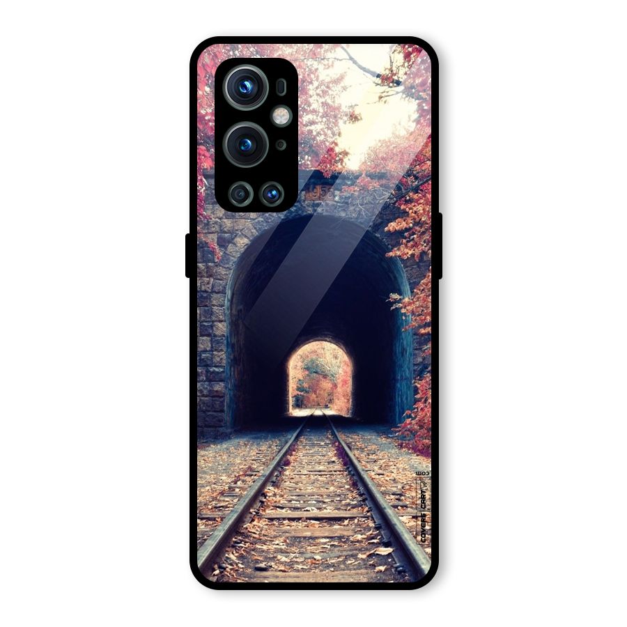 Beautiful Track Glass Back Case for OnePlus 9 Pro